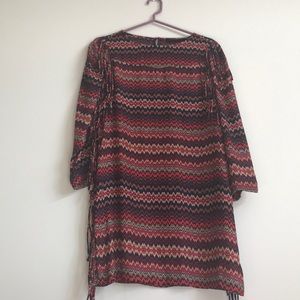 Zara Women Printed Shift Dress